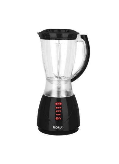خلاط (اسود) - 1.5 لتر - 300 وات (فلوريا)