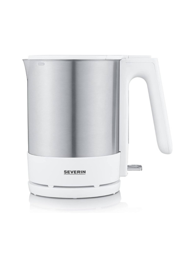 كتل (استيل + ابيض)  1.7 لتر(سيفيرين)