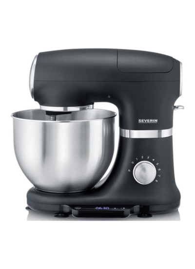 عجانة سيفيرين - 1000 وات - 5.5 لتر - اسود+ستنستيل (سيفرين)