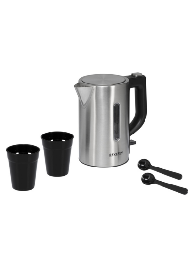 كتل سفري - ستنستيل + عدد 2 كوب